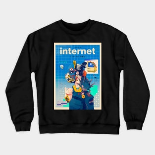 Internet procrastination Crewneck Sweatshirt